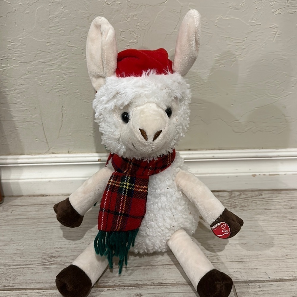 Vintage Dandee Singing‎ plush sheep RARE musical mo